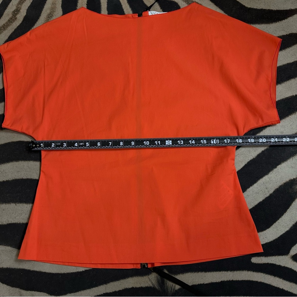 VIONNET NWOT Back Zipper Blouse🌸 - Picture 9 of 15